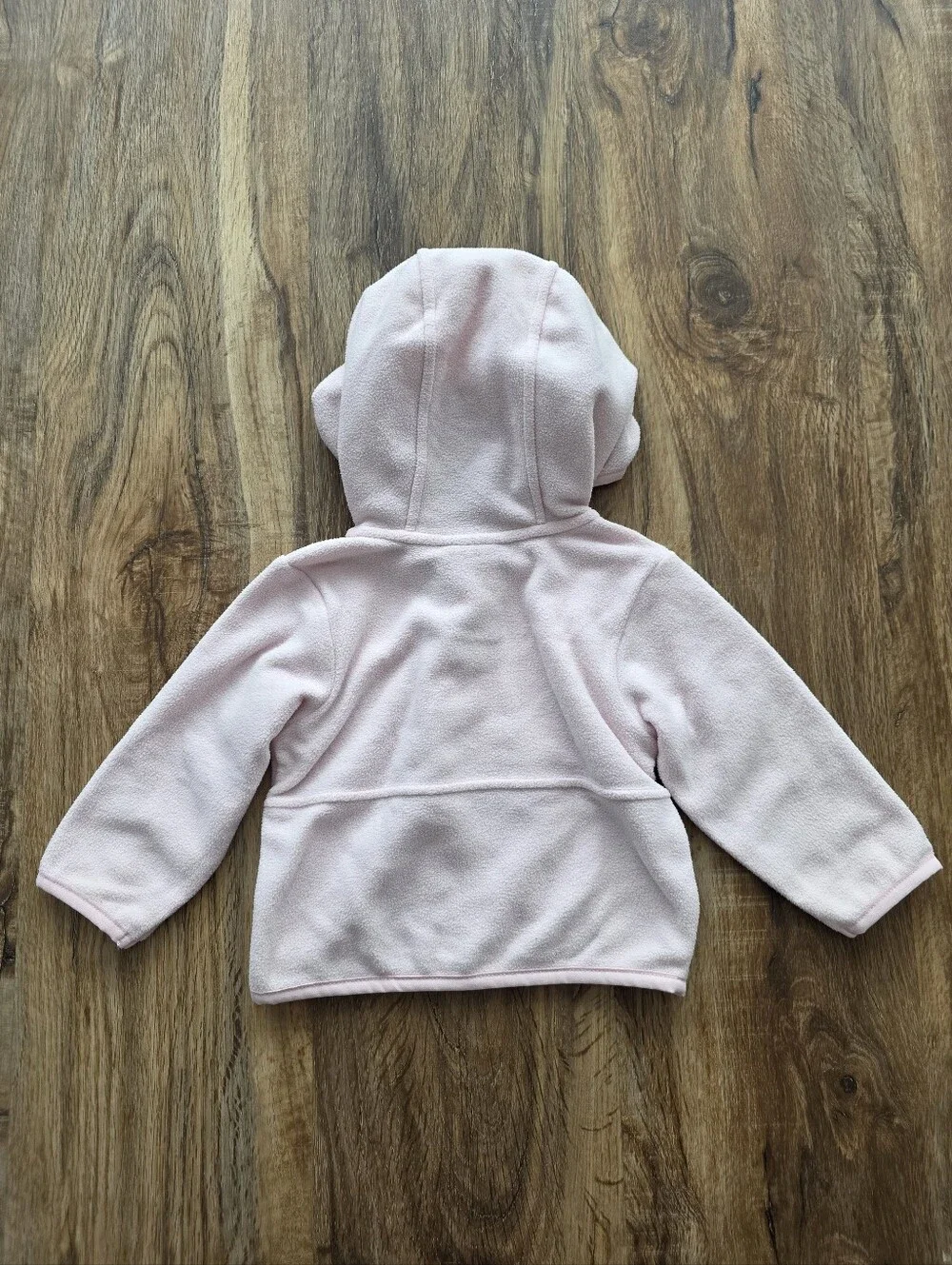 The North Face Light Pink Baby Glacier Full-zip Hoodie Size 3-6 Months